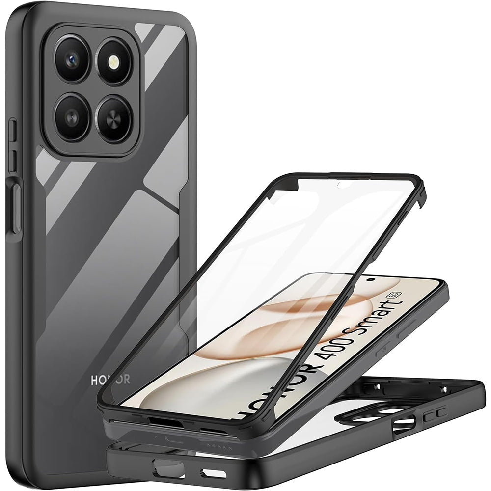 Pouzdro pro Honor 400 Smart 4G / X7d 4G / 400 Smart 5G, Techsuit, ColorVerse 360, Černá