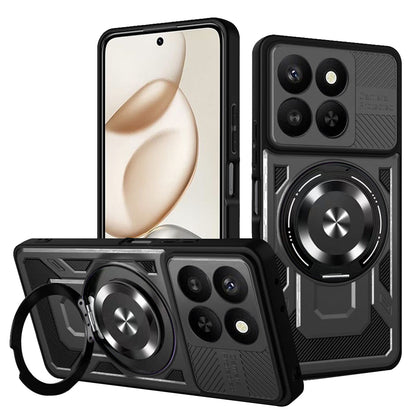 Pouzdro pro Honor 400 Smart 4G / X7d 4G / 400 Smart 5G, Techsuit, RuggedCam, Černá