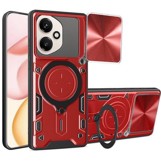 Pouzdro pro Honor 400, Techsuit, CamGuard Pro, červené