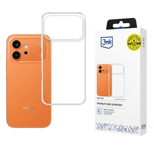 Pouzdro pro Honor 600, 3MK, Clear, Průhledné