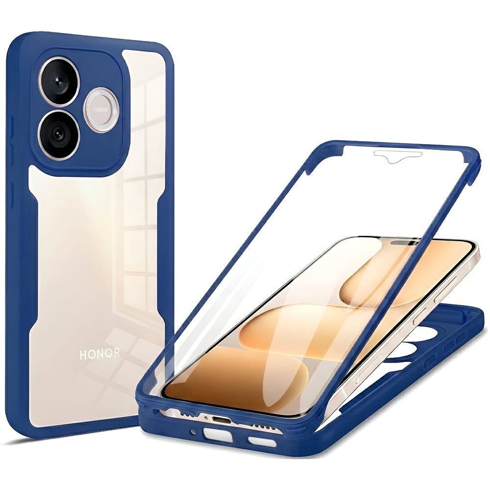 Pouzdro pro Honor 600 Lite, Techsuit, ColorVerse 360, Modrá
