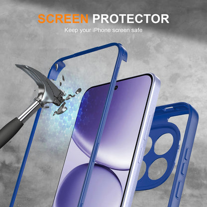 Pouzdro pro Honor 600 Lite, Techsuit, ColorVerse 360, Modrá