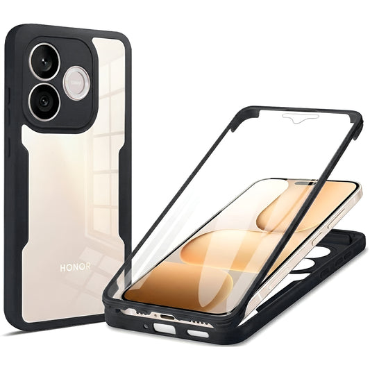 Pouzdro pro Honor 600 Lite, Techsuit, ColorVerse 360, Černá