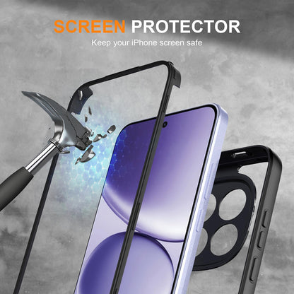 Case for Honor 600 Lite, Techsuit, ColorVerse 360, Black