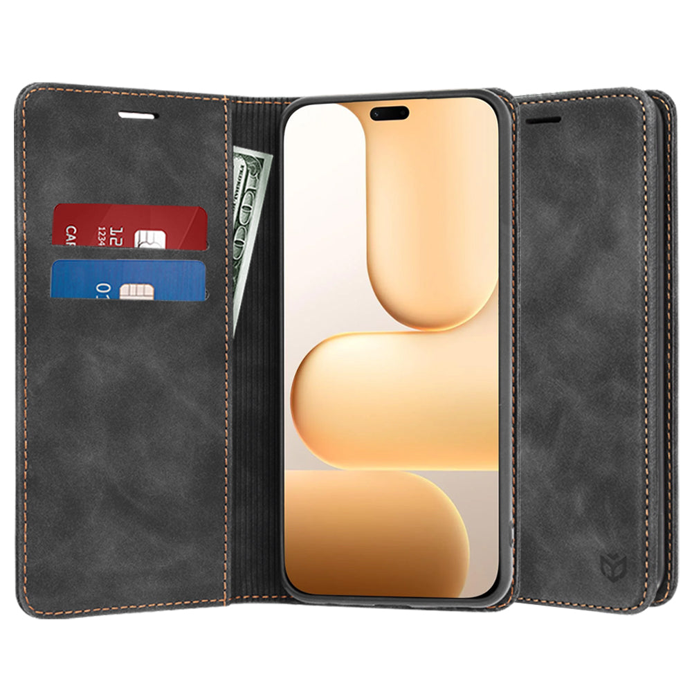 Pouzdro pro Honor 600 Lite, Techsuit, Confy, Černá