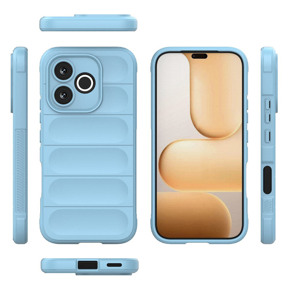 Pouzdro pro Honor 600 Lite, Techsuit, Magic Shield, modré