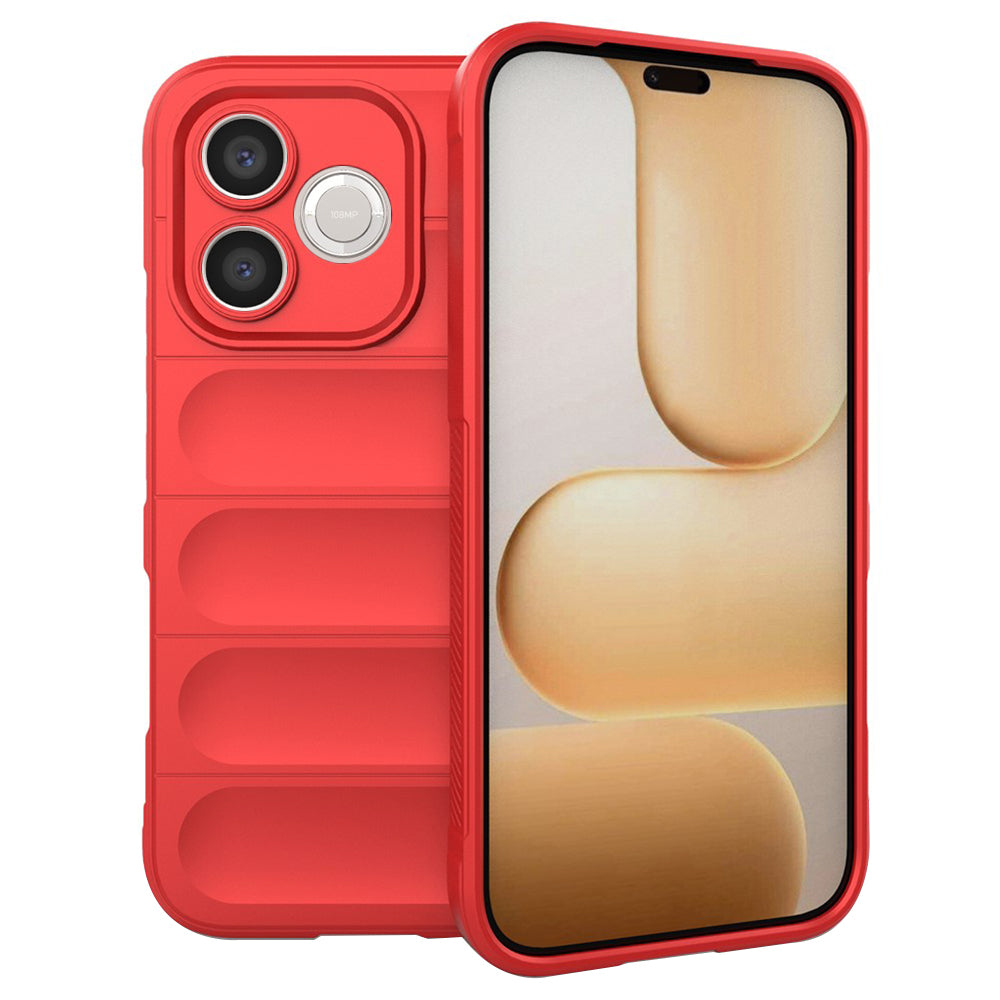 Pouzdro pro Honor 600 Lite, Techsuit, Magic Shield, červené