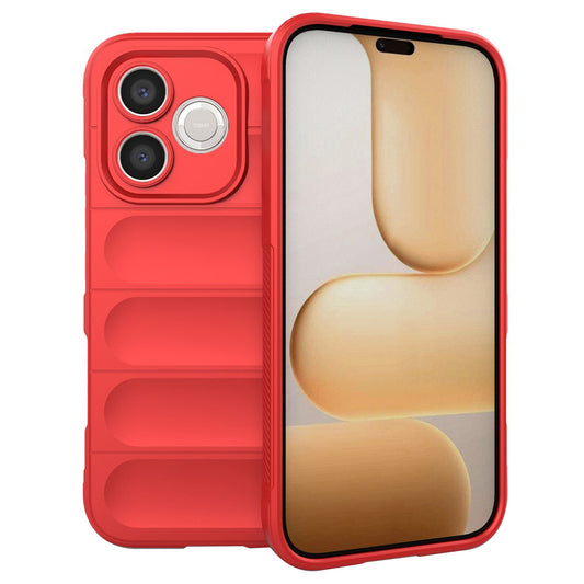 Pouzdro pro Honor 600 Lite, Techsuit, Magic Shield, červené