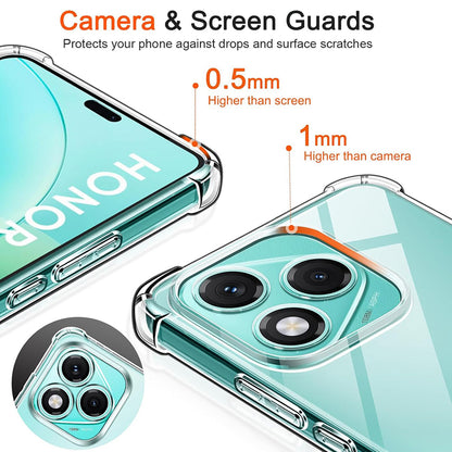 Pouzdro pro Honor 600 Lite, Techsuit, Shockproof Clear, Průhledné