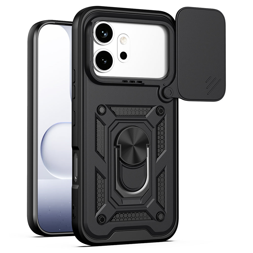 Pouzdro pro Honor 600 Pro / 600, Techsuit, CamShield, Černé