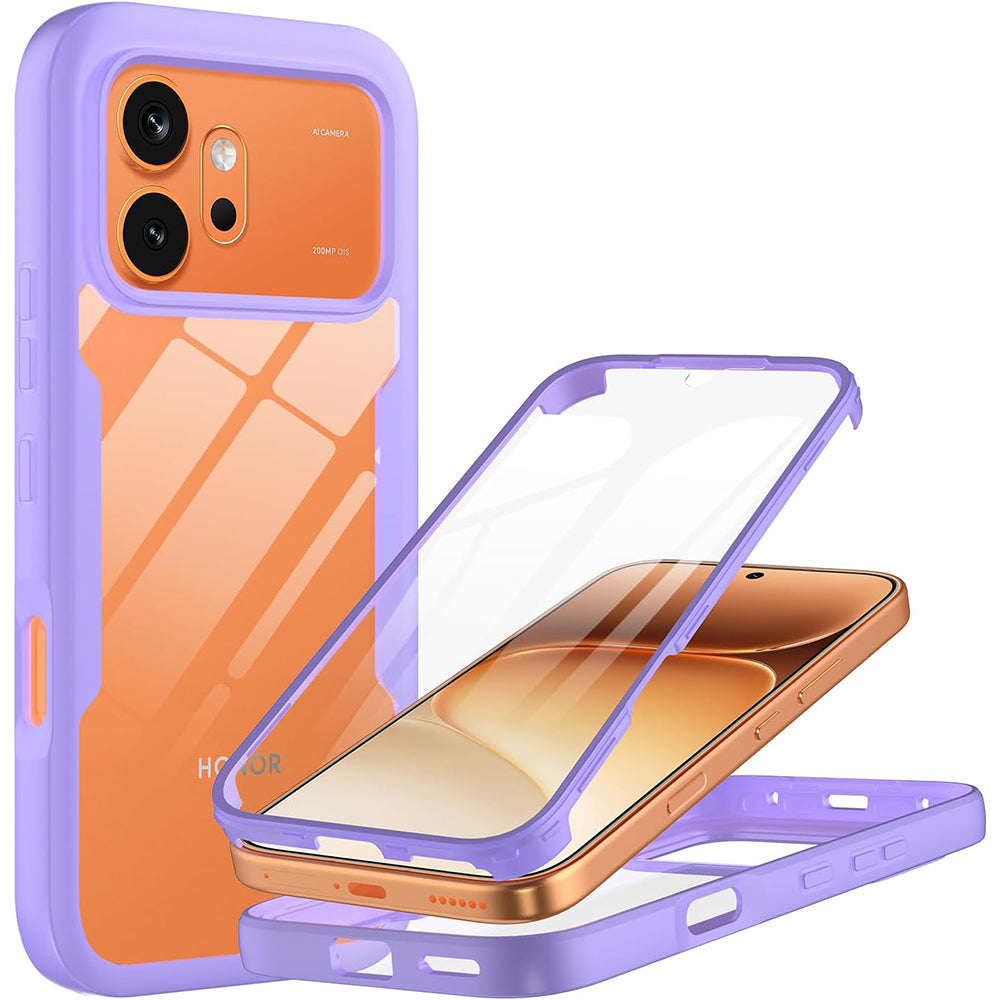 Pouzdro pro Honor 600 Pro / 600, Techsuit, ColorVerse 360, Fialová