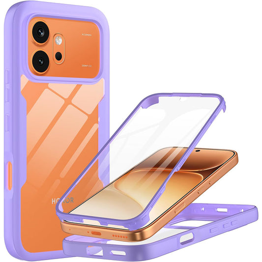 Pouzdro pro Honor 600 Pro / 600, Techsuit, ColorVerse 360, Fialová