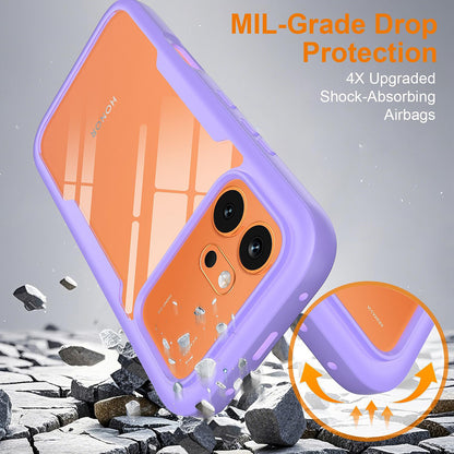 Pouzdro pro Honor 600 Pro / 600, Techsuit, ColorVerse 360, Fialová