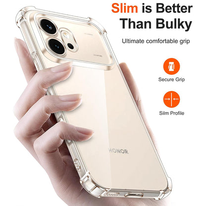 Pouzdro pro Honor 600 Pro, Techsuit, Shockproof Clear, Transparentní