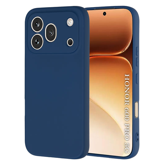 Pouzdro pro Honor 600 Pro, Techsuit, SoftFlex, Tmavě modrá