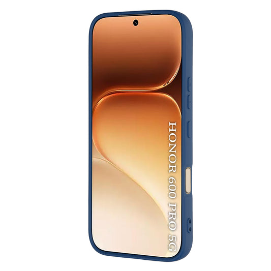 Pouzdro pro Honor 600 Pro, Techsuit, SoftFlex, Tmavě modrá