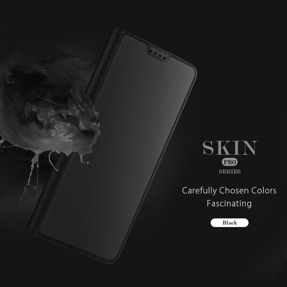 Pouzdro pro Honor 600 Smart, DUX DUCIS, Skin Pro, Černá