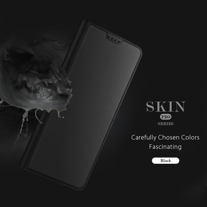 Pouzdro pro Honor 600 Smart, DUX DUCIS, Skin Pro, Černá