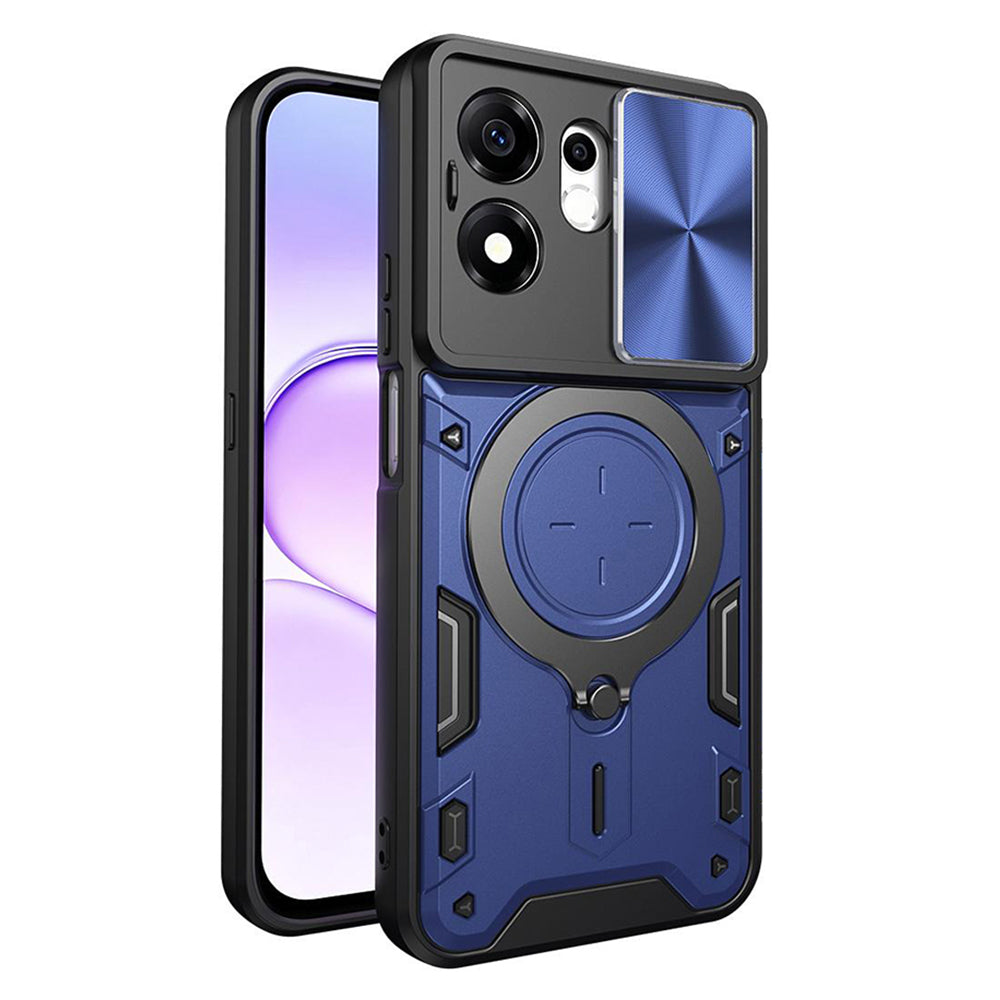 Pouzdro pro Honor 600 Smart, Techsuit, CamGuard Pro, Modré