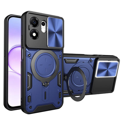 Pouzdro pro Honor 600 Smart, Techsuit, CamGuard Pro, Modré