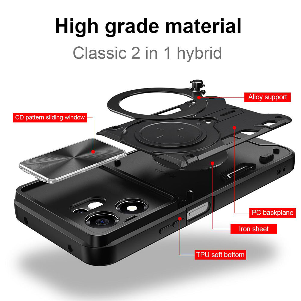Pouzdro pro Honor 600 Smart, Techsuit, CamGuard Pro, Modré