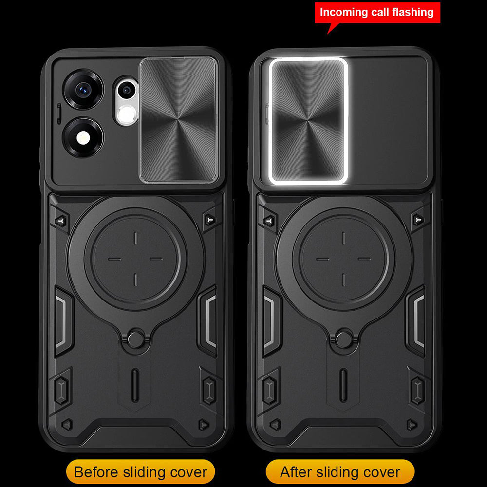 Pouzdro pro Honor 600 Smart, Techsuit, CamGuard Pro, Modré