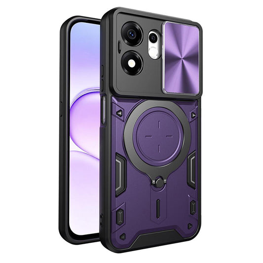 Pouzdro pro Honor 600 Smart, Techsuit, CamGuard Pro, fialové
