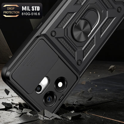 Case for Honor 600 Smart, Techsuit, CamShield, Green