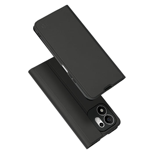 Pouzdro pro Honor 600 Smart, Techsuit, Magskin Book Long Blitz Cutout, Černé