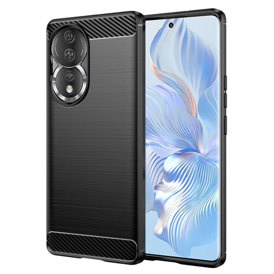 Pouzdro pro Honor 90 / 80, Techsuit, Carbon, Černé