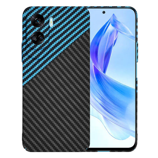 Pouzdro pro Honor 90 Lite, Techsuit, Carbonite FiberShell, Černá Bleu