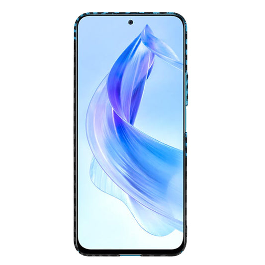 Pouzdro pro Honor 90 Lite, Techsuit, Carbonite FiberShell, Černá Bleu