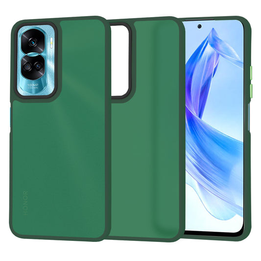 Pouzdro pro Honor 90 Lite, Techsuit, HaloFrost, Zelené