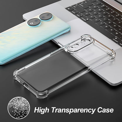 Pouzdro pro Honor 90 Pro, Techsuit, Odolné proti nárazům, Průhledné