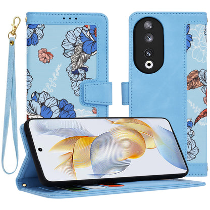 Pouzdro pro Honor 90, Techsuit, FlipCraft, Modrá
