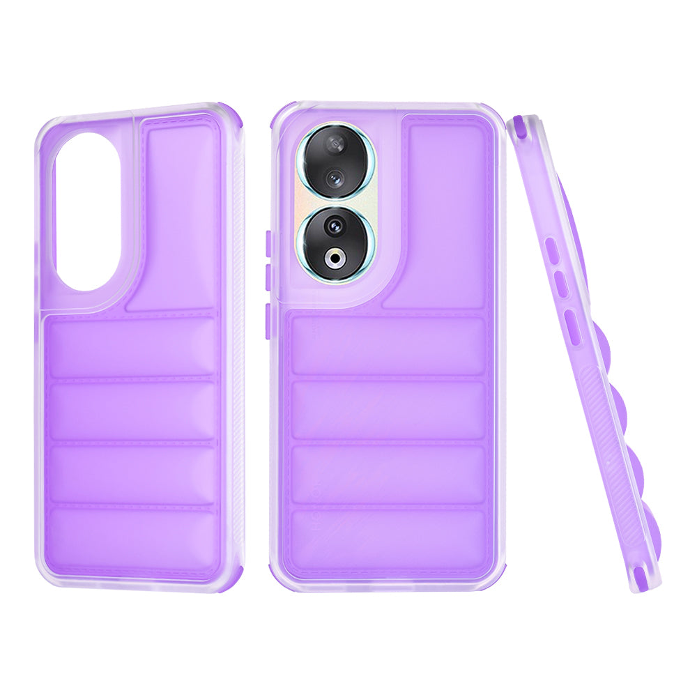 Pouzdro pro Honor 90, Techsuit, Wave Shield, Fialové