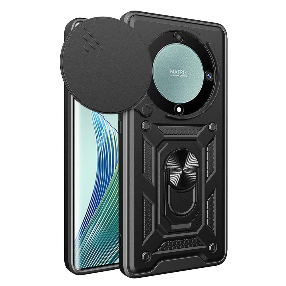 Pouzdro pro Honor Magic5 Lite, Techsuit, CamShield, Černé