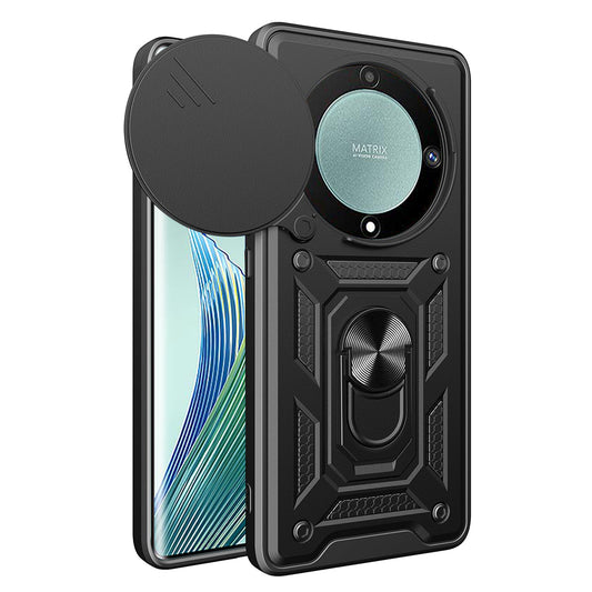 Pouzdro pro Honor Magic5 Lite, Techsuit, CamShield, Černé