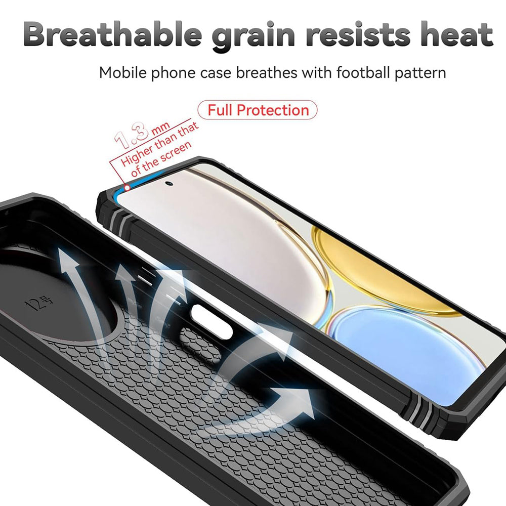 Pouzdro pro Honor Magic5 Lite, Techsuit, CamShield, Černé