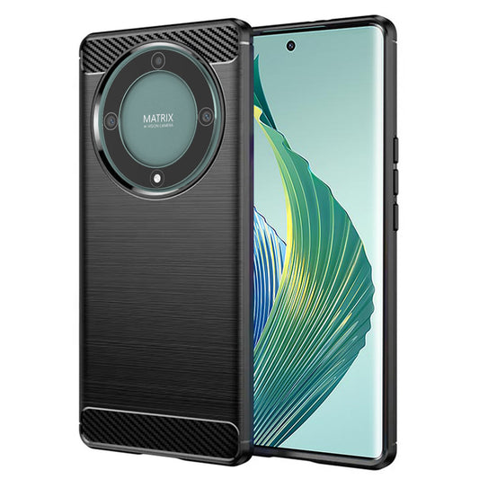 Pouzdro pro Honor Magic5 Lite, Techsuit, Carbon, Černé