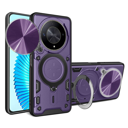 Pouzdro pro Honor Magic6 Lite, Techsuit, CamGuard Pro, Fialové