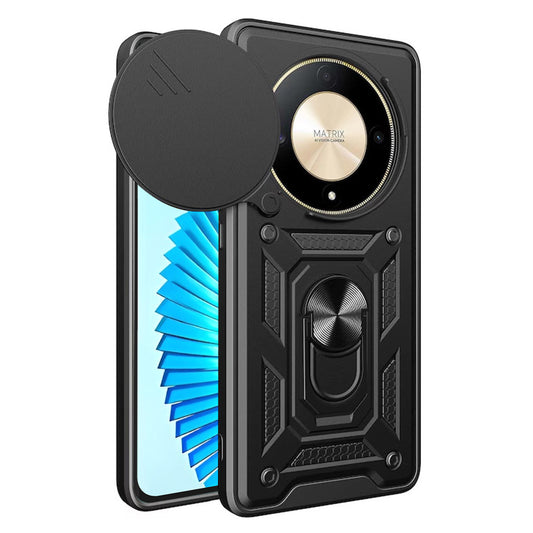 Pouzdro pro Honor Magic6 Lite, Techsuit, CamShield, Černé