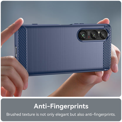 Pouzdro pro Honor Magic6 Lite, Techsuit, Carbon, Modrá