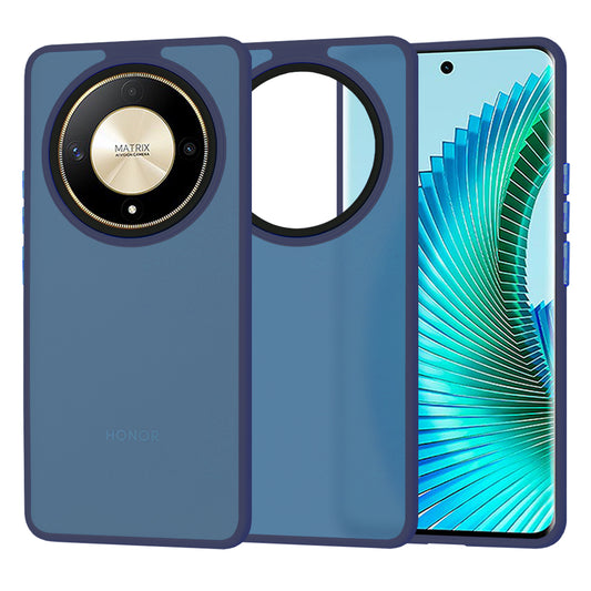 Pouzdro pro Honor Magic6 Lite, Techsuit, HaloFrost, Tmavě modrá
