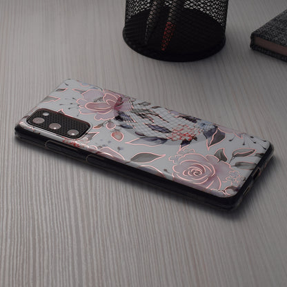 Pouzdro pro Honor Magic6 Lite, Techsuit, Marble, bílé