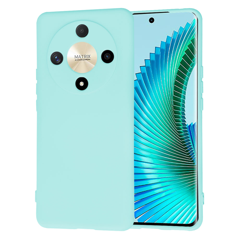 Pouzdro pro Honor Magic6 Lite, Techsuit, SoftFlex, Tyrkysové
