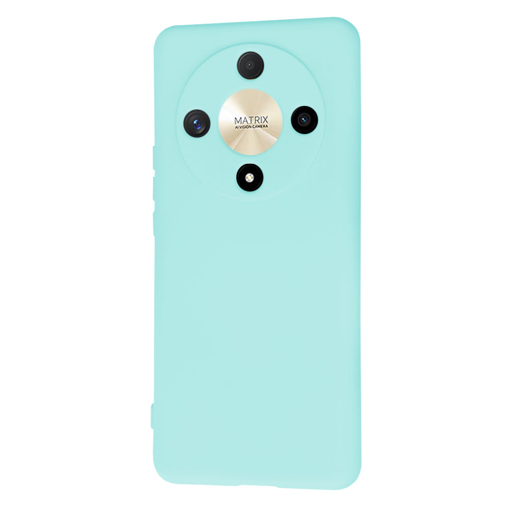 Pouzdro pro Honor Magic6 Lite, Techsuit, SoftFlex, Tyrkysové