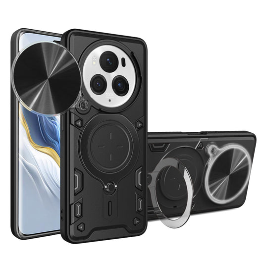 Pouzdro pro Honor Magic6 Pro, Techsuit, CamGuard Pro, černé