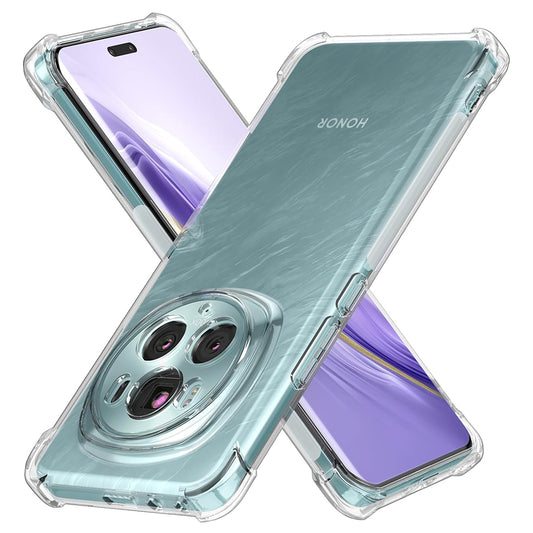 Pouzdro pro Honor Magic6 Pro, Techsuit, nárazuvzdorné průhledné, transparentní