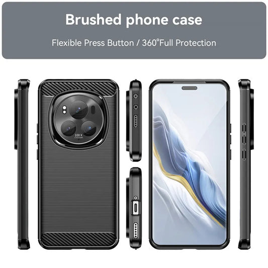 Pouzdro pro Honor Magic7 Pro, Techsuit, Carbon, Modré